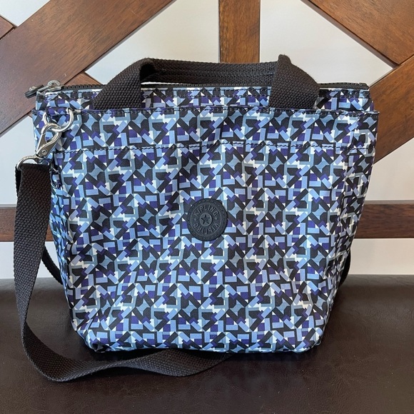 Kipling Women's Nylon bag crossbody adjustable strap purse tote lunch wipeable - Picture 1 of 16